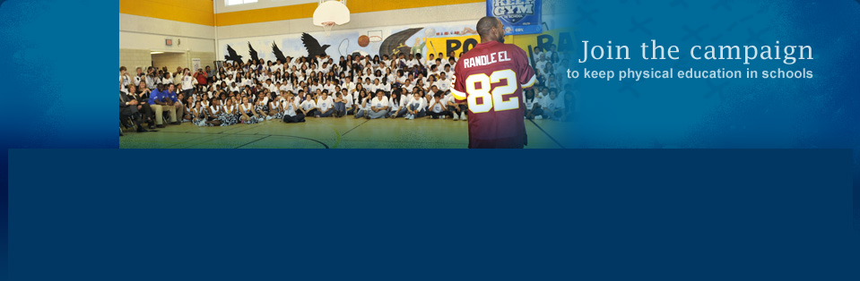 Join the campaign to keep physical education in schools